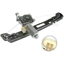 Rear Passenger Side Power Window Regulator with Motor for Ford Focus 2000-2007