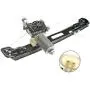 Rear Passenger Side Power Window Regulator with Motor for Ford Focus 2000-2007