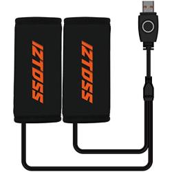Winter Motorcycle Motor Bike Ride Grips USB Heated Handlebar Warmer Removable Sleeves Adjustable Heated Grips Cover with Controller (Suit for Dia.30-42mm)