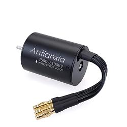 3650 3100KV Brushless Motor and 60A ESC Combo Set/Waterproof sensorless kit/Output 5.8V/3A/for 1/10 Remote Control car Truck Off-Road Vehicle