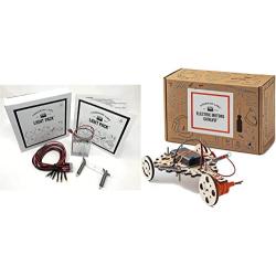 Tinkering Labs Light Blast Bundle | Tinkering Labs Electric Motors Catalyst STEM Kit & Tinkering Labs Light Pack | Invented by Silicon Valley Engineers for Kids 8+ | Learn Electronics, Science | Great