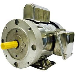 SMC YCN5654BX 1 HP Stainless Steel Boat Lift Motor, 1725RPM, 1.15 Service Factor, 56C Frame, TEFC, 115/230V, SST Boat Hoist Motor