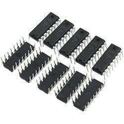 ifundom 10pcs L293D DIP 16- pin IC Stepper Motor Drivers Controllers (Black)