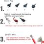 Wnicek 72V 50Ah E-Bike Battery Electric Motorcycles Li-ion Battery Pack with 5A Fast Charger for 500W-5500W Motor