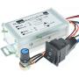 DC Motor Speed Controller DC 9-60V Pulse Width Modulation Regulator 20A 1200W Stepless Variable Speed/Forward and Reverse with Knob & Button Switch