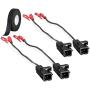 4 Pack 72-4568 Speaker Adapter Wiring Harness for General Motor GMC Buick Cadillac Chevy Silverado Saturn Oldsmobile Pontiac Cobalt Colorado Front Rear Door Speakers Connector