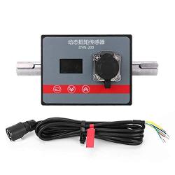Dynamic Torque Sensor,DYN-200 100N.M Power Torsion Speed Torque Rotating Sensor Measuring Instrument,Torque Power Tester for Motor Speed Measurement