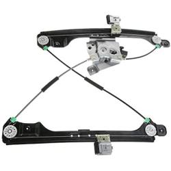 Front Passenger Side Power Window Regulator and Motor Assembly Compatible with Cadillac SRX 2010-2015 Saab 9-4X 2011