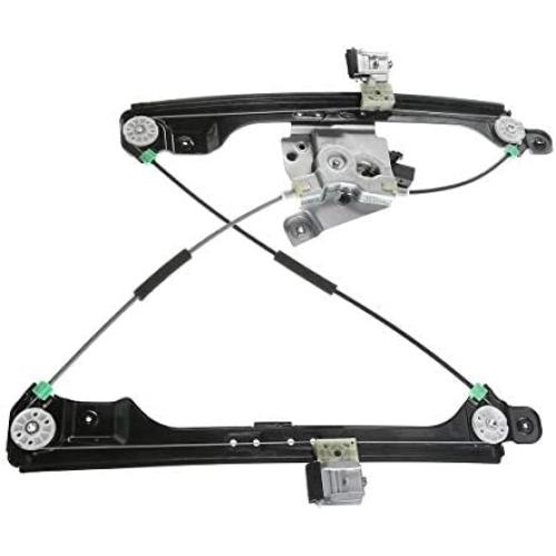 Front Passenger Side Power Window Regulator and Motor Assembly Compatible with Cadillac SRX 2010-2015 Saab 9-4X 2011