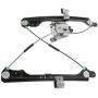 Front Passenger Side Power Window Regulator and Motor Assembly Compatible with Cadillac SRX 2010-2015 Saab 9-4X 2011