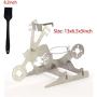 Gloon Grill Rack Chicken Holder with Black Brush Portable American Motorcycle Stand for Outdoor Indoor BBQ Supplies