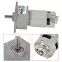 DC 12V 35W 150rpm Gear Motor Speed Adjustable Support Clockwise Anti-clockwise Rotation for Office Automation Automotive Electronics