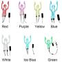 EMVANV Motorcycle Helmet LED Strip - Night Riding Sticker LED Strip Warning Motorcycle Helmet Light Signal Flashing