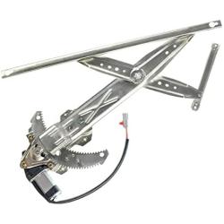 Front Passenger Side Power Window Regulator with Motor Assembly for Honda Civic 1996-2000 Coupe (2 Pins Plug)