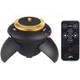 Mini Electric Panorama Head 360° Rotation Time Lapse Tripod Head for Selfie Stick Smartphones Compatible with GoPro Sport Camera Pocket Camera Micro SLR Camera