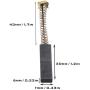 2 Pairs Vacuum Cleaners Carbon Brushes 30x11x6mm Compatible with Miele S200 S300 S500 Serie Vacuum Cleaner Motor