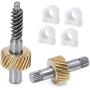 PQY Convertible Top Latch Motor Gear Repair Kit Compatible with 2000-2010 BMW E36 E46 E64 323Ci 325Ci 330Ci 645Ci 650i M3 M6 2.5L 3.0L 3.2L 4.4L 4.8L 5.0L 67618370816