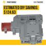 Upgraded 131763256 131763202 Door Lock by PartsBroz - Compatible Frigidaire Kenmore Electrolux Washer Parts - Replaces AP6285657 3626240 4547033 PS12364048 - Exact Fit for Front Loading Washers
