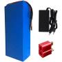 Jieoto 72V 20AH/ 30AH/ 40AH Electric Bike Lithium Battery Pack Electric Scooter Li-ion Battery for 1000W-2800W Motor with Charger Fit for Electric Motorcycles Mopeds