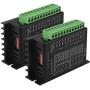 OUYZGIA TB6600 Stepper Motor Drivers 4A Stepper Driver Controller for Nema 17, 23 and 34 Stepper Motor 32 Segments for 42 57 86 Stepper Motor Drivers, Upgraded Version-2PCS