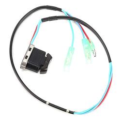 Dweekiy Motor Trim Switch, Trim Tilt Switch Remote Control Assembly Fit for Engine Outboard Motors 703-82563-01-00