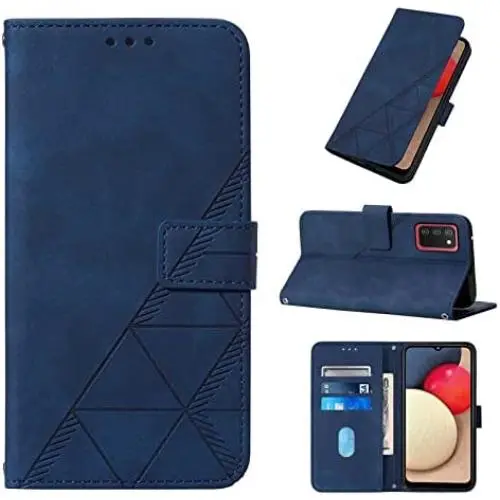 LEMAXELERS Wallet Case for Motor G Power 2022, Motor G Power 2022 Case Magnetic PU Leather Flip Case with Card Holders Kickstand Case Shockproof Protection Case for Motorola G Power 2022 Blue YB2