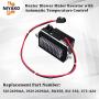 Niyako 5012699AA HVAC Blower Motor Resistor ATC Control Module Compatible with 1999-2004 Grand Cherokee WJ 4.0L 4.7L Replacement# RU-358 973-424