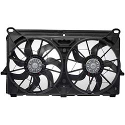 Dorman 620-653 Engine Cooling Fan Assembly Compatible with Select Chevrolet / GMC Models , Black