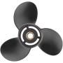 Your Props Marine 10 3/8 x 14, （13 Spline Tooth）， RH，Ref No.48-816702A45，OEM Upgrade Aluminum Outboard Propeller fit Mercury Engines 25-70HP