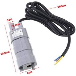 Creative-Idea DC 12V Submersible Motor Pump with 4.6ft Cable 5M High Head 10L/Min 600L/H Pond Aquarium Camper Motorhome