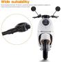 Jeemiter Motor Side Rearview Mirrors adjustable for w/ 7/8