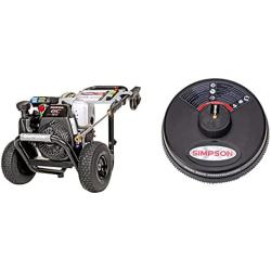 Simpson Cleaning MSH3125 MegaShot Gas Pressure Washer Powered by Honda GC190, 3200 PSI at 2.5 GPM, Black & 80165, Rated Up to 3700 PSI Universal 15