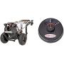 Simpson Cleaning MSH3125 MegaShot Gas Pressure Washer Powered by Honda GC190, 3200 PSI at 2.5 GPM, Black & 80165, Rated Up to 3700 PSI Universal 15