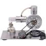 Yamix L-Shape Stirling Engine Model with USB Connector and Night Light