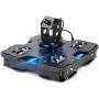 Yahboom Raspberry Pi Robot Pi 4B Kit Mecanum Wheel 3-DOF Camera Python Robotic Car for Adults AI Object Recognitn Tracking (Raspblock with Pi4B(4G))