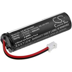 Cameron Sino New Replacement Battery Fit for Morita Brasseler EndoSync, Pencure LED, TR-cm, TriAuto Mini Endo Motor Handpi, TR-ZX2, VL-7(800mAh / 2.96Wh)