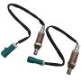 Oxygen O2 Sensor Front Rear Upstream Downstream 15716 15717 15718 15719 Compatible with Ford Jauar Lincoln Mazda Mercury 2 pcs