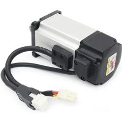 100W AC Servo Motor Driver Controller Kit 220V with Servo Driver Control System for CNC Router/Engraving Machine/Milling Lathe/Robot/Automation equipment (100W)
