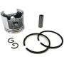 ITACO Piston Kit Assy, Ring Set, Pin, Circlip 1130 030 2000 for STIHL 017 MS170 MS 170 Chainsaw 37MM Motor Engine
