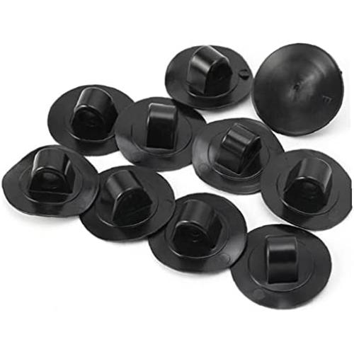 Froiny 10pcs Inflatable Boat Rope Buckle Engine Mount Motor Stand Holder Safety Drag Rope Hook