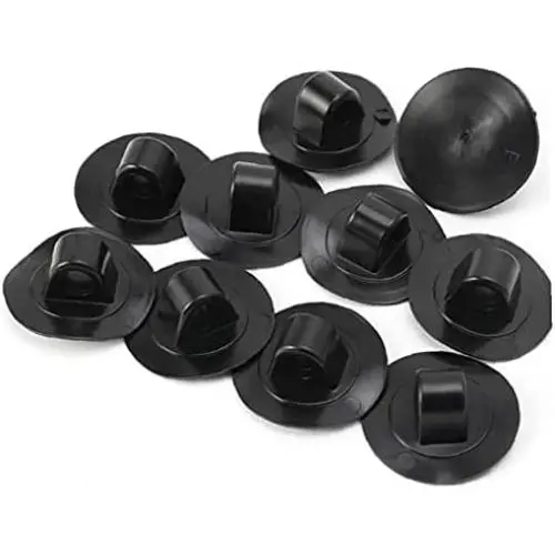 Froiny 10pcs Inflatable Boat Rope Buckle Engine Mount Motor Stand Holder Safety Drag Rope Hook