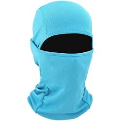 Vanolu Balaclava Face Mask Motorcycle Summer Cooling Neck Gaiter Windproof Breathable Sun UV Protector Scarf for Men Women