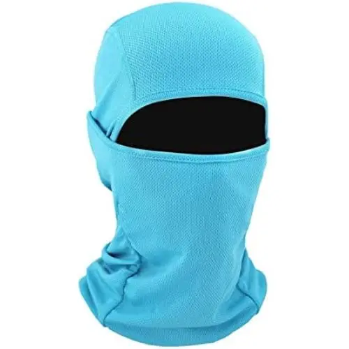 Vanolu Balaclava Face Mask Motorcycle Summer Cooling Neck Gaiter Windproof Breathable Sun UV Protector Scarf for Men Women