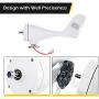 Dyna-Living Wind Turbine Generator Kit 500W DC 12V Wind Turbine Motor with Charge Controller 5 Blades Wind Power Machine for Home Garden Boat Marine Monitoring or Street Lighting (Not Included mast)