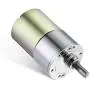Greartisan DC 12V 20RPM Gear Motor High Torque Electric Micro Speed Reduction Geared Motor Eccentric Output Shaft 37mm Diameter Gearbox