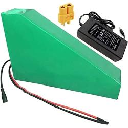 Jieoto 48V 30Ah Electric Bicycle Lithium Battery, Ebike Battery Lithium Pack with Charger, for Electric Bike 200W ~ 800W Motor, for Electric Bike Scooter
