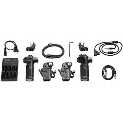 TILTA WLC-T03-K5 Nucleus-M Wireless Follow Focus Lens Control System Partial Kit V Left Handgrip WLC-T03-HL and Right handgrip WLC-T03-HR with Motor Nucleus-M Motor WLC-T03-M