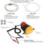 ATPTOOL12V 60W Oil Change Pump Extractor, Oil/Diesel Fluid Pump Extractor Scavenge Oil Change Pump Transfer Suction Transf
