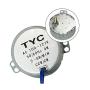 Synchronous Motor Synchron Electric Motor TYC-50 AC100~127V 50/60Hz Turntable Motor CW/CCW 4W with 7mm Shaft Dia for DIY, Cup Turner (5-6 RPM)