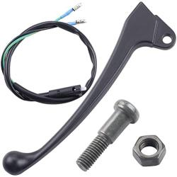 CNCMOTOK Left Brake Lever fit for GY6 50cc 125cc 150cc 139QMB 157Q Roketa Jonway Taotao Chinese Scooter Moped Parts